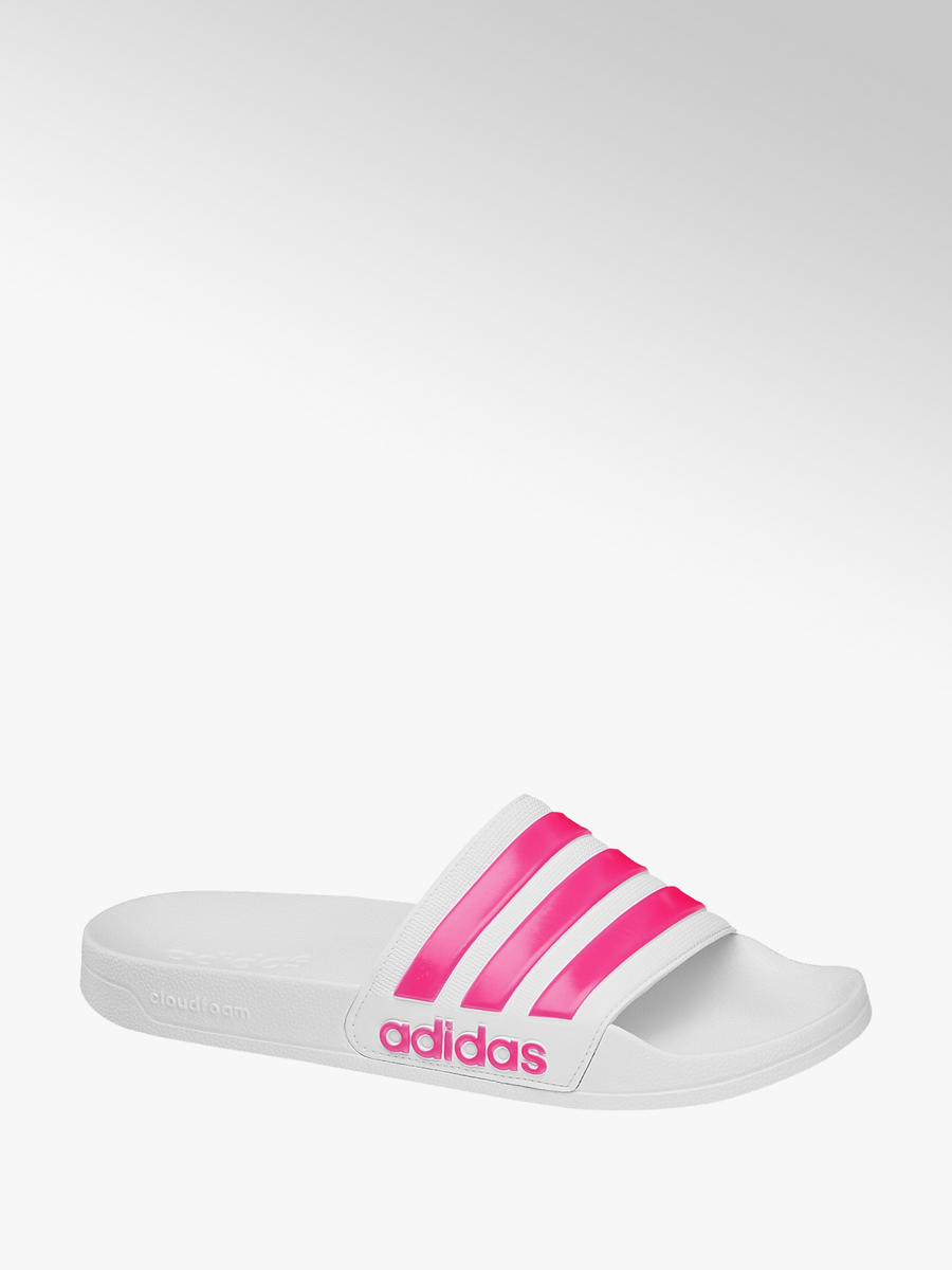 Damen Badeschuhe von adidas in weiß - deichmann.com Damen Badeschuhe von adidas in weiß - deichmann.com